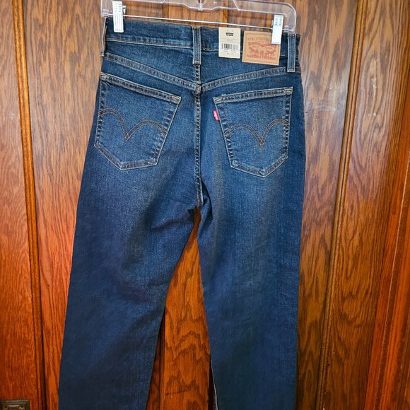 Levi's Women's Wedgie Straight Jeans SZ 28 - Picture 10 of 13